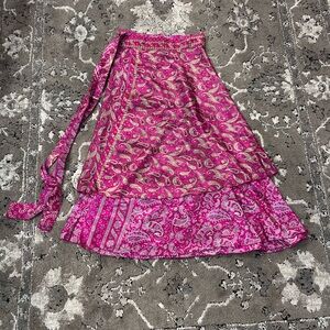 Vintage wrap skirt
